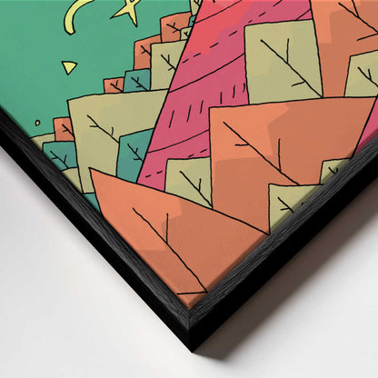 Shapes in the sky Canvas Print Wall Art 1X3045016 - ART FEVER - Art Fever