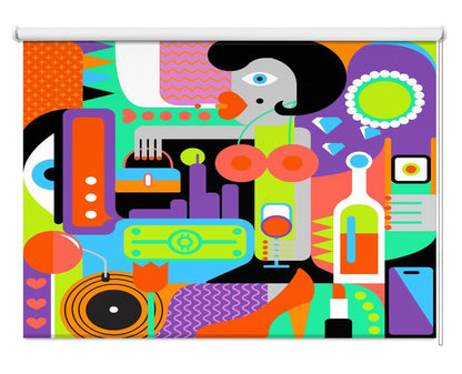 She's a Woman Printed Picture Photo Roller Blind - 1X2740943 - Art Fever - Art Fever