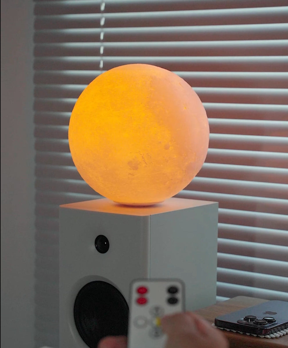 Smart Lunar Spin Lamp by Gingko Design - Art Fever - Art Fever