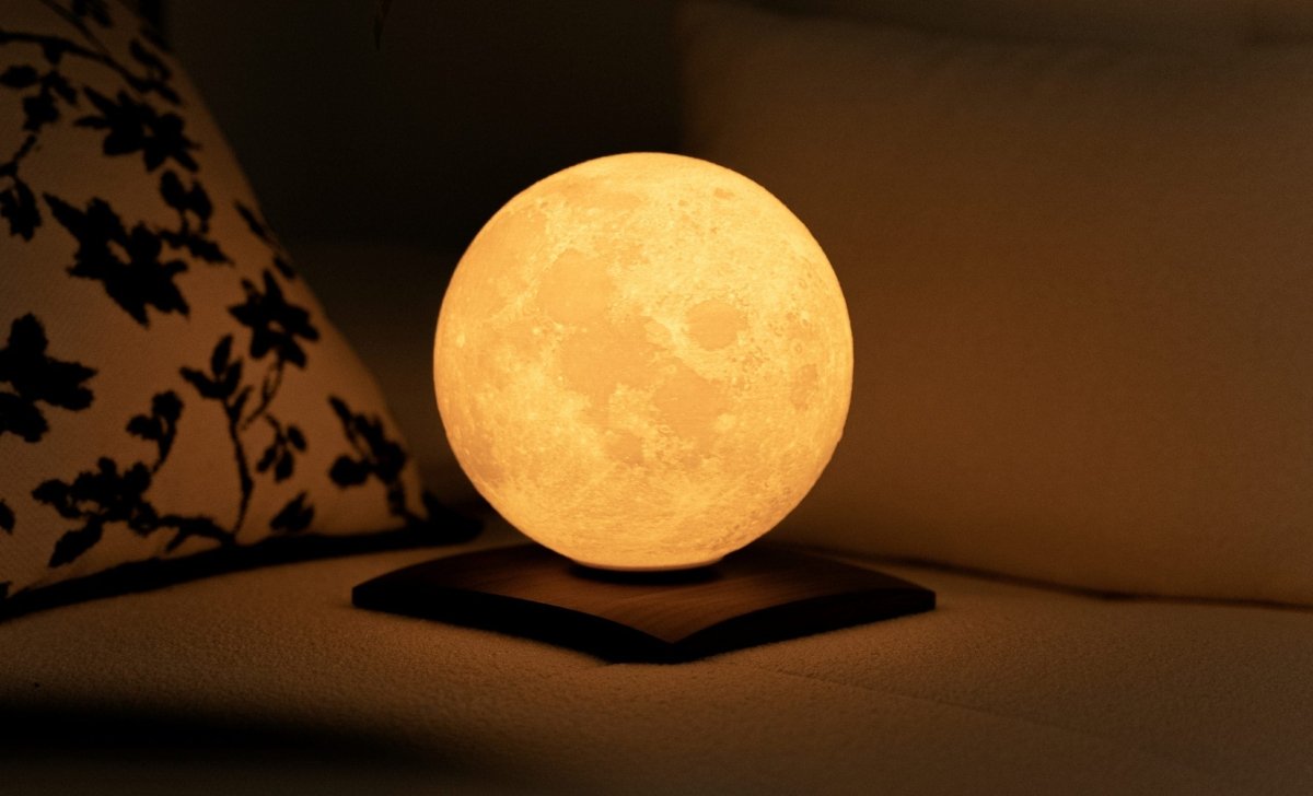 Smart Lunar Spin Lamp by Gingko Design - Art Fever - Art Fever