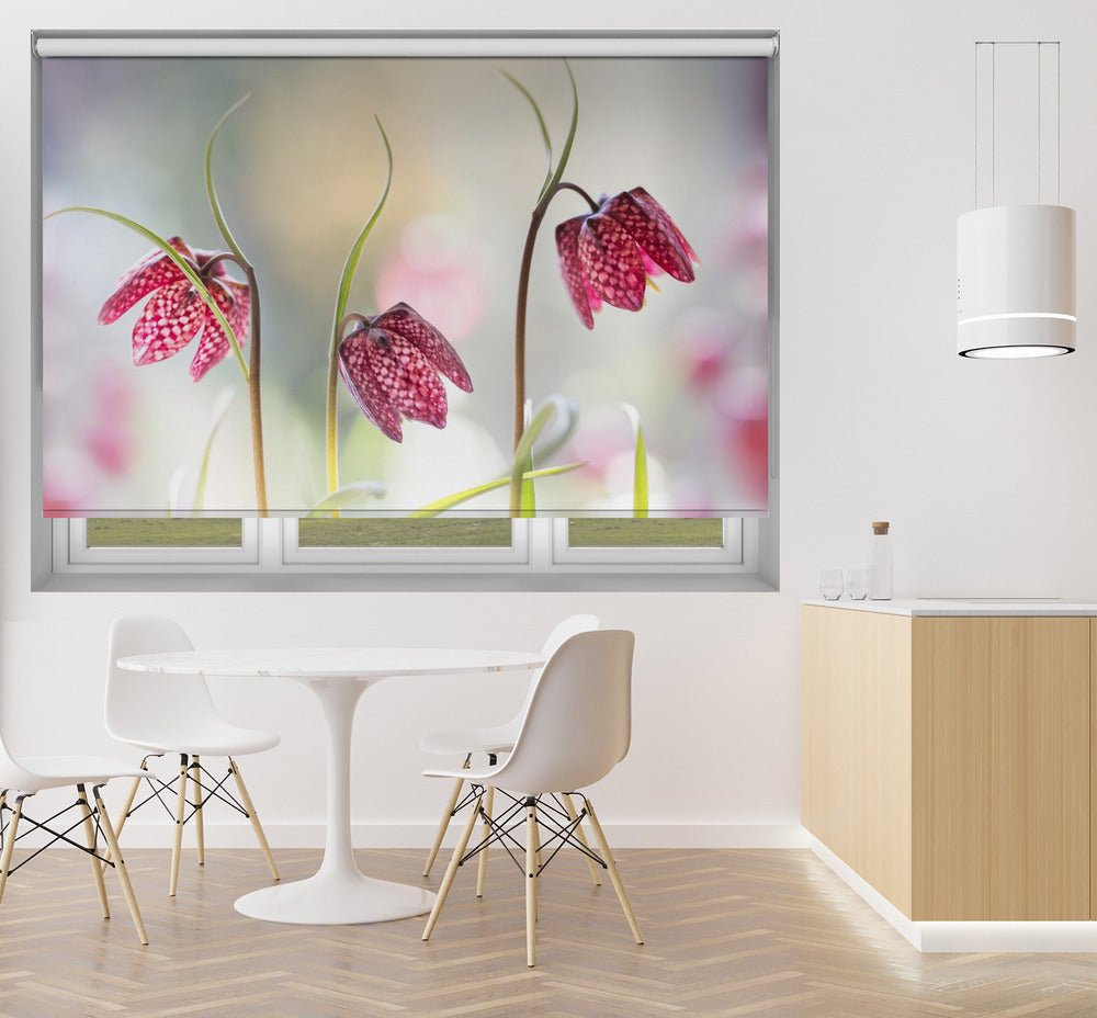Snakes head Fritillary Printed Picture Photo Roller Blind - 1X1317043 - Art Fever - Art Fever