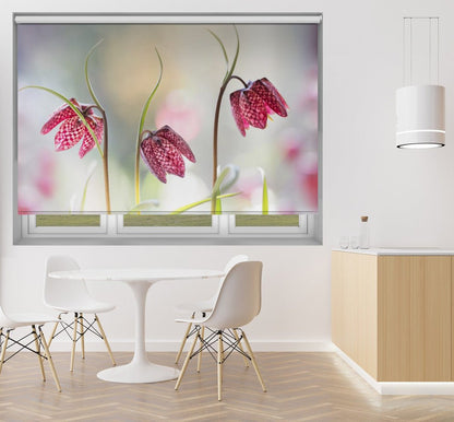 Snakes head Fritillary Printed Picture Photo Roller Blind - 1X1317043 - Art Fever - Art Fever