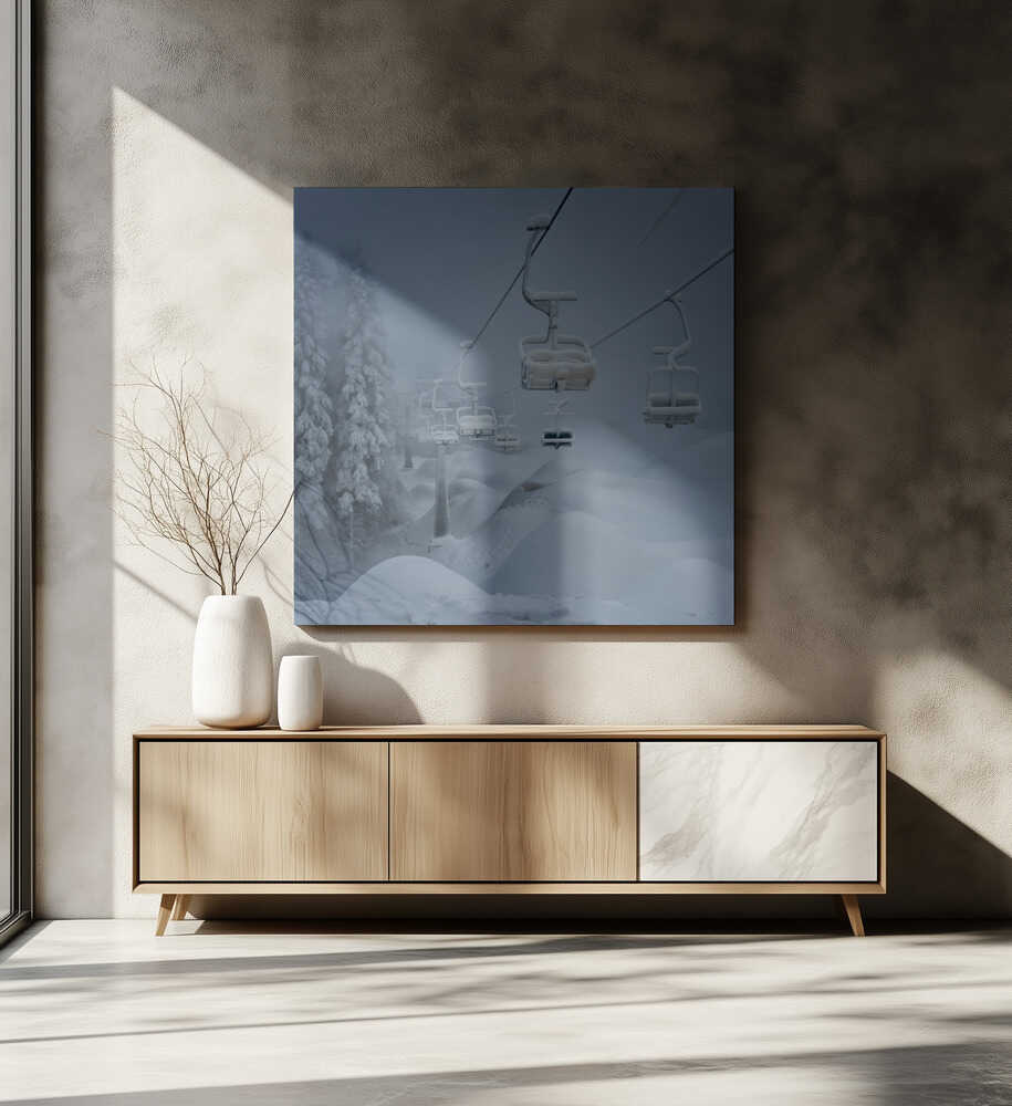 Snow Canvas Print Wall Art 1X563004 - ART FEVER - Art Fever