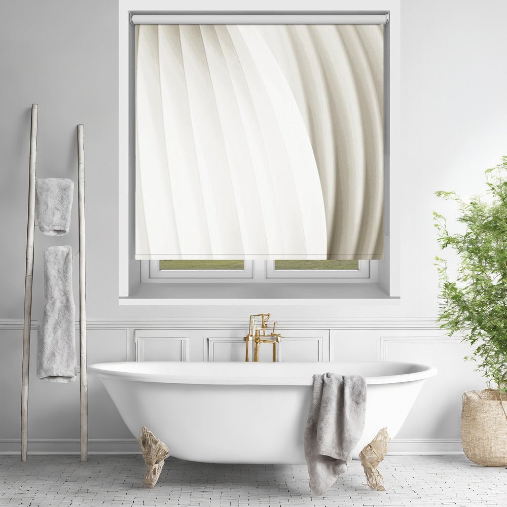 Soft Curves Printed Picture Photo Roller Blind - 1X3397350 - Art Fever - Art Fever