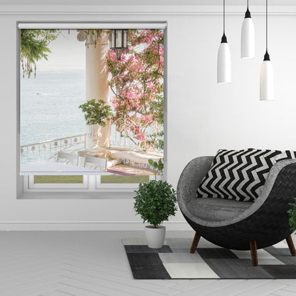 Sorrento Vibes Amalfi Coast Printed Picture Photo Roller Blind - 1X2710915 - Art Fever - Art Fever