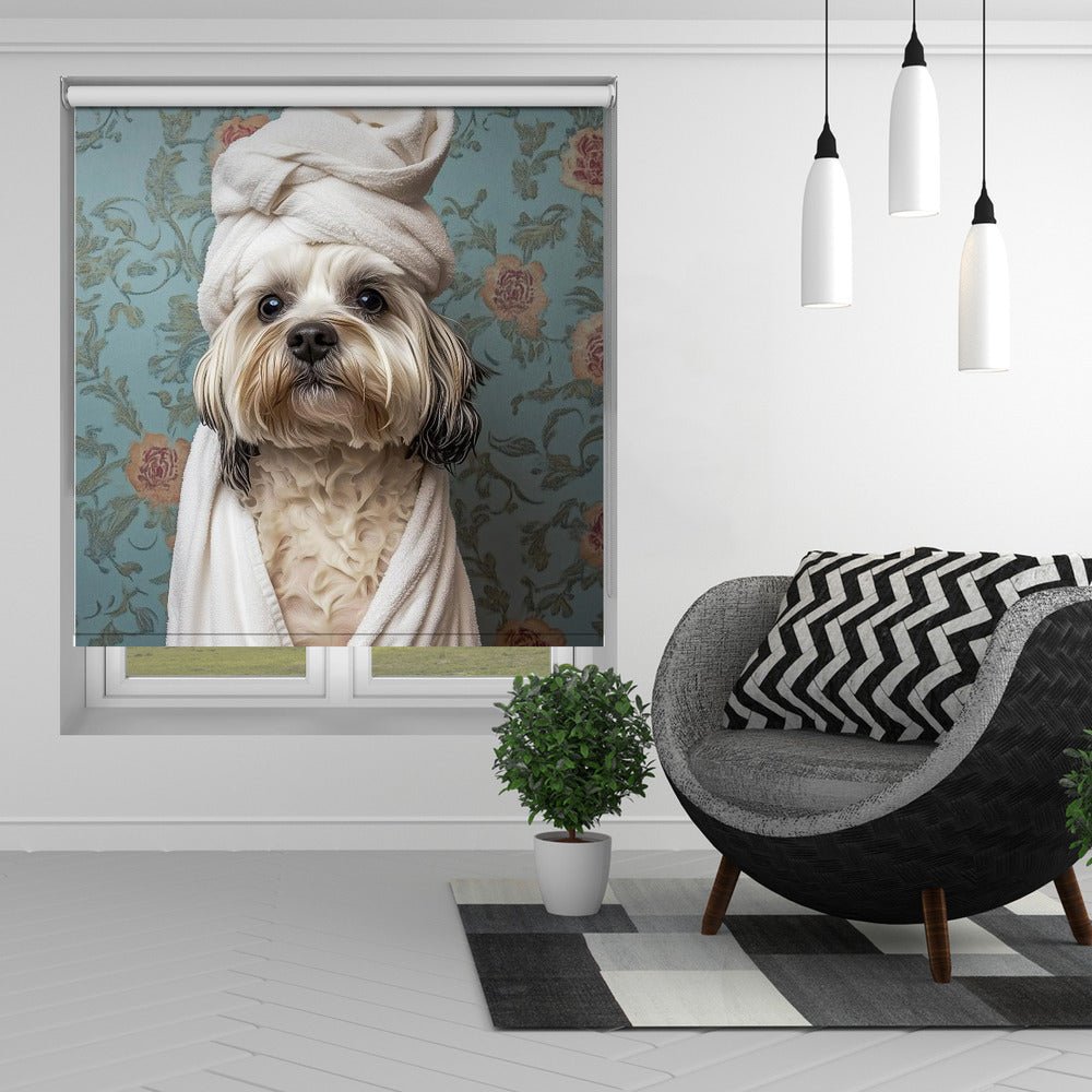 Spa Day Pooch Printed Picture Photo Roller Blind - 1X3092592 - Art Fever - Art Fever