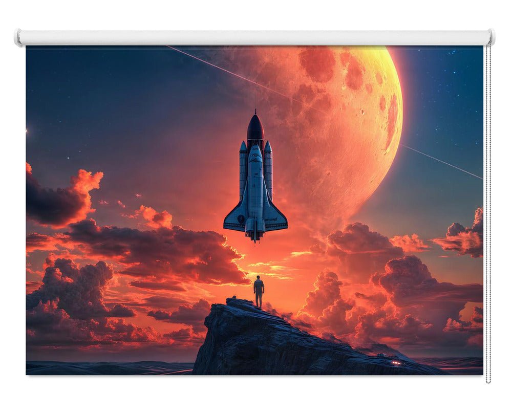 Space Odyssey Printed Picture Photo Roller Blind - 1X2893206 - Art Fever - Art Fever