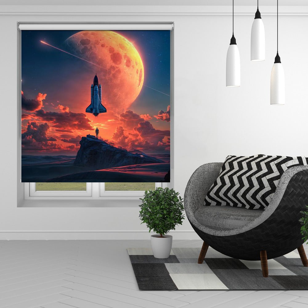 Space Odyssey Printed Picture Photo Roller Blind - 1X2893206 - Art Fever - Art Fever