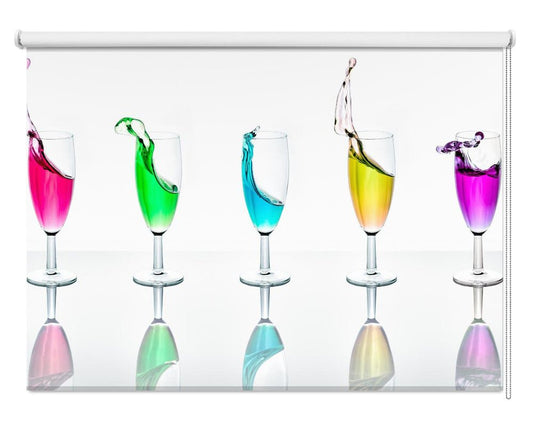 Splashes Printed Picture Photo Roller Blind - 1X1205958 - Art Fever - Art Fever