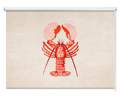 Spotted Lobster Elegance Printed Picture Photo Roller Blind - 1X2548297 - Art Fever - Art Fever