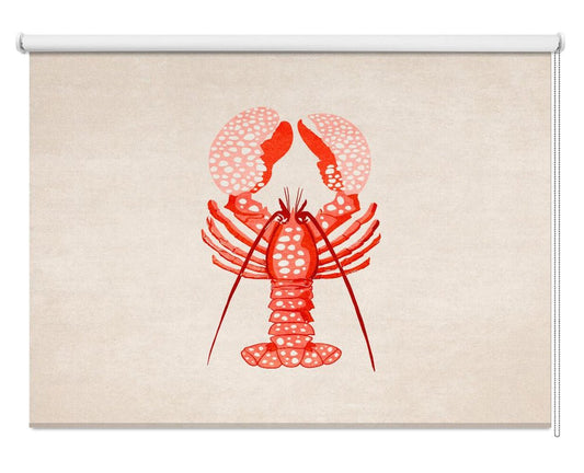Spotted Lobster Elegance Printed Picture Photo Roller Blind - 1X2548297 - Art Fever - Art Fever