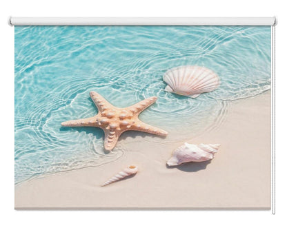 Starfish and Friends Printed Picture Photo Roller Blind - 1X3432601 - Art Fever - Art Fever