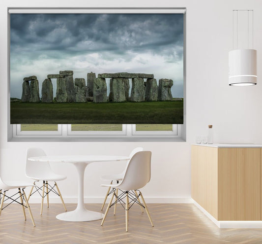 Stonehenge Printed Picture Photo Roller Blind - 1X2221695 - Art Fever - Art Fever