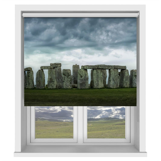 Stonehenge Printed Picture Photo Roller Blind - 1X2221695 - Art Fever - Art Fever