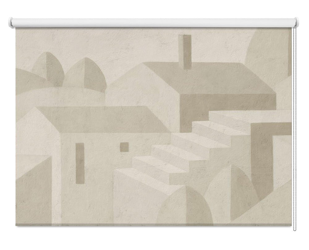 Subtle Town Printed Picture Photo Roller Blind - 1X3391491 - Art Fever - Art Fever