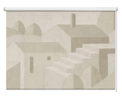 Subtle Town Printed Picture Photo Roller Blind - 1X3391491 - Art Fever - Art Fever