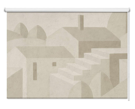 Subtle Town Printed Picture Photo Roller Blind - 1X3391491 - Art Fever - Art Fever