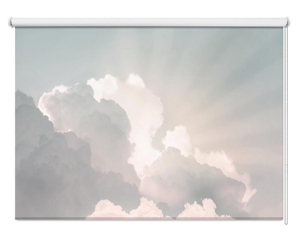 Sunlight through the Clouds Printed Picture Photo Roller Blind - 1X2382022 - Art Fever - Art Fever