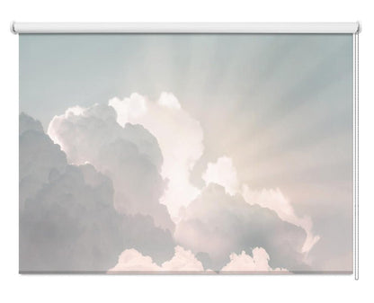 Sunlight through the Clouds Printed Picture Photo Roller Blind - 1X2382022 - Art Fever - Art Fever
