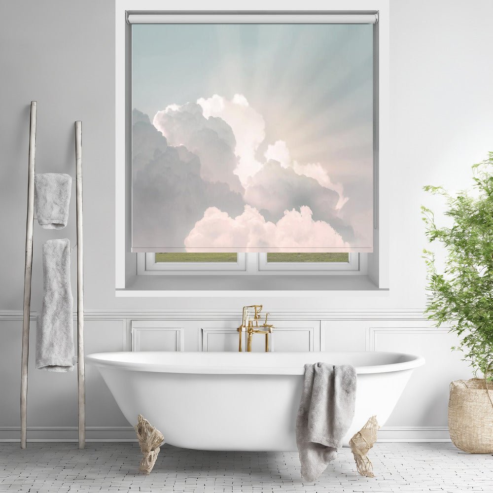 Sunlight through the Clouds Printed Picture Photo Roller Blind - 1X2382022 - Art Fever - Art Fever