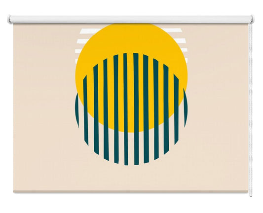 Sunrise Stripes Printed Picture Photo Roller Blind - 1X2548464 - Art Fever - Art Fever