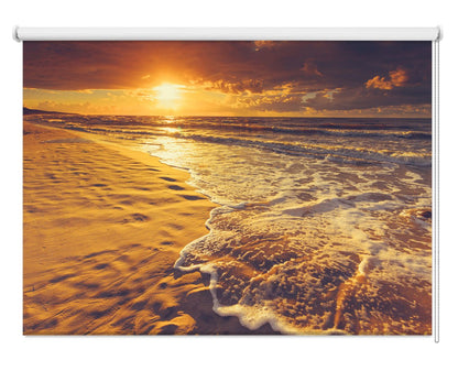 Sunset over the Ocean Printed Picture Photo Roller Blind - RB573 - Art Fever - Art Fever