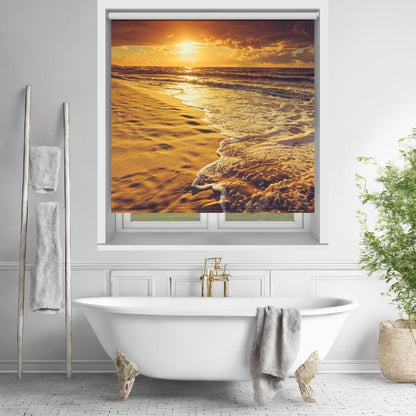 Sunset over the Ocean Printed Picture Photo Roller Blind - RB573 - Art Fever - Art Fever