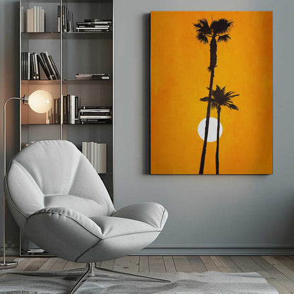 Sunshine Paradise Canvas Print Wall Art 1X2489464 - ART FEVER - Art Fever