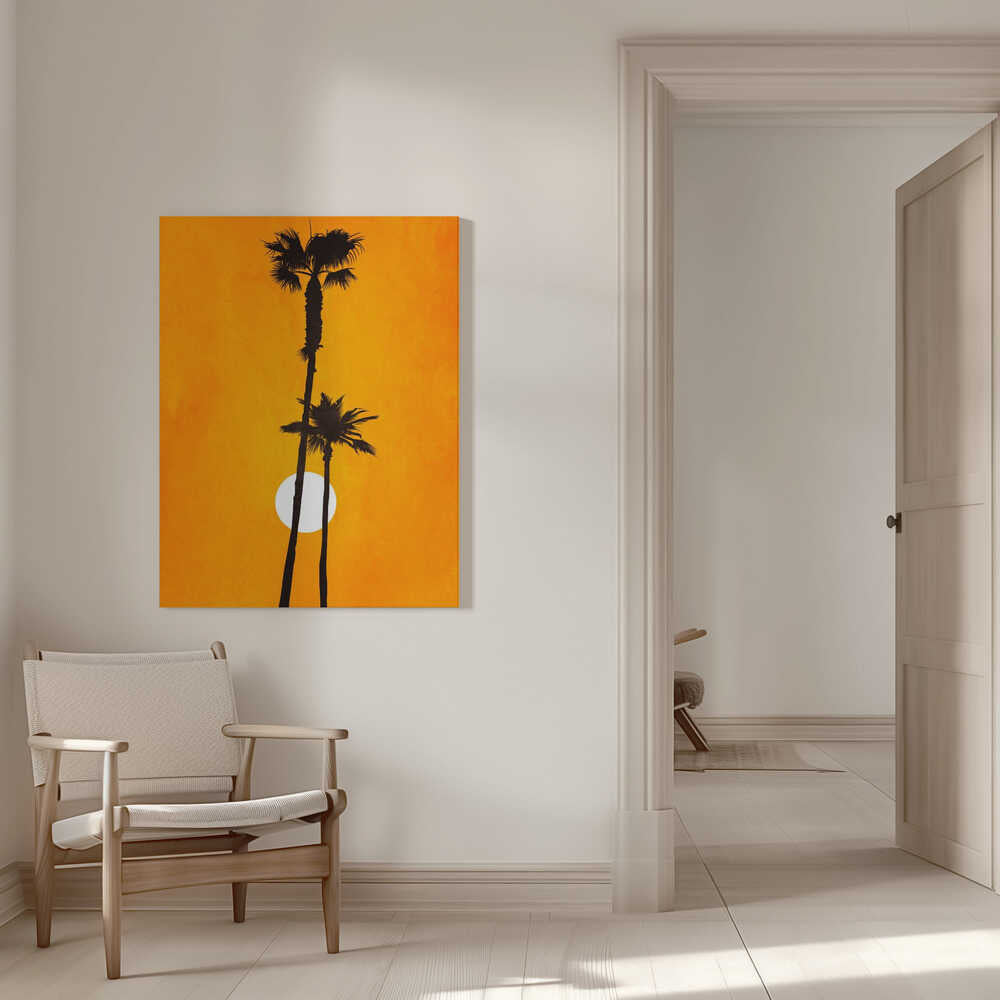 Sunshine Paradise Canvas Print Wall Art 1X2489464 - ART FEVER - Art Fever