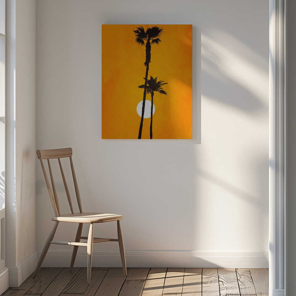 Sunshine Paradise Canvas Print Wall Art 1X2489464 - ART FEVER - Art Fever