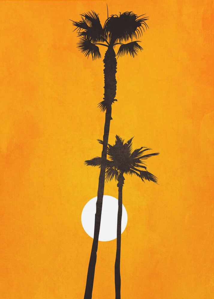 Sunshine Paradise Canvas Print Wall Art 1X2489464 - ART FEVER - Art Fever