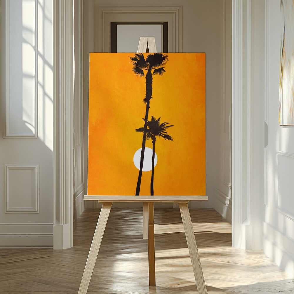 Sunshine Paradise Canvas Print Wall Art 1X2489464 - ART FEVER - Art Fever