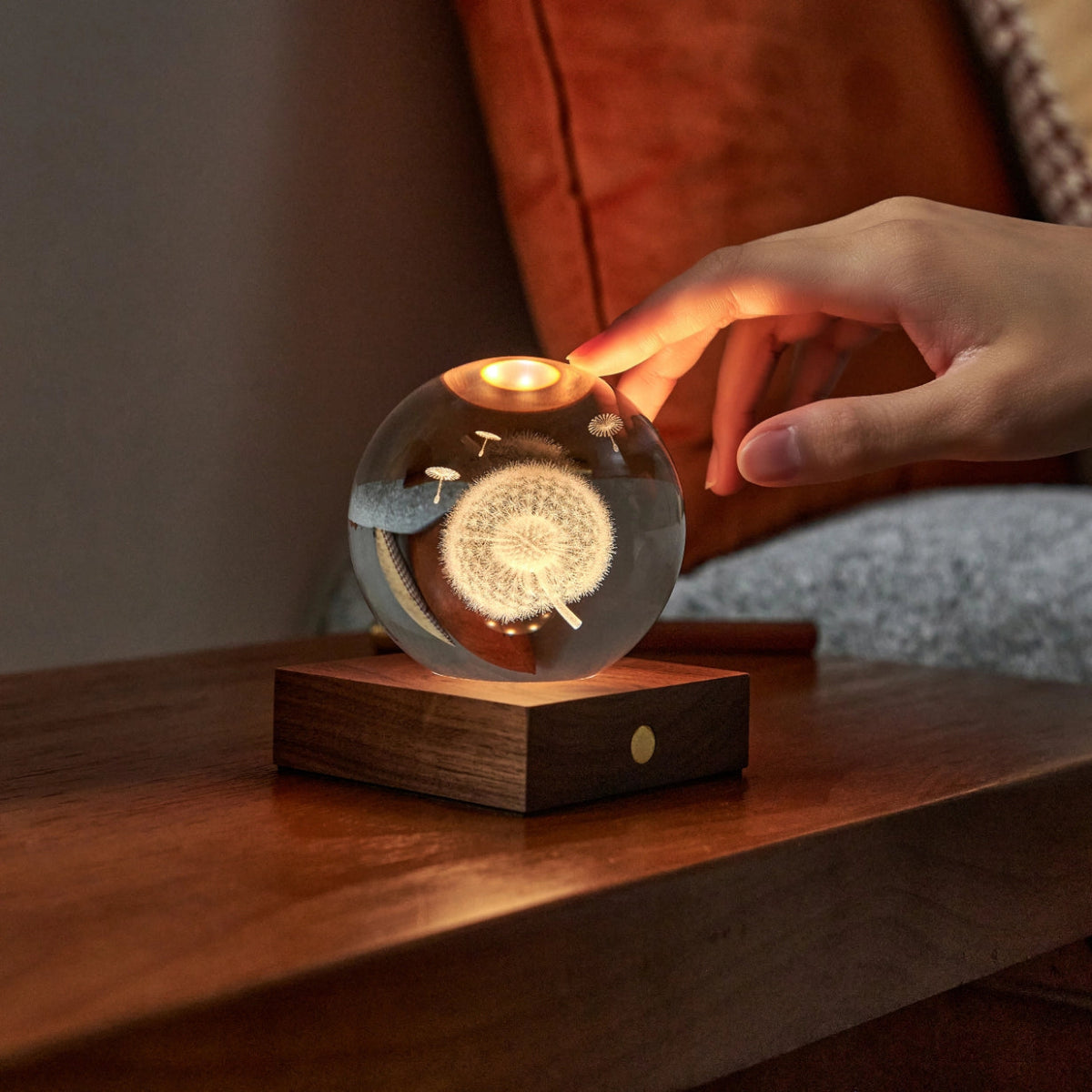 The Amber Crystal Light - Dandelion by Gingko Design - Art Fever - Art Fever