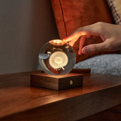 The Amber Crystal Light - Dandelion by Gingko Design - Art Fever - Art Fever