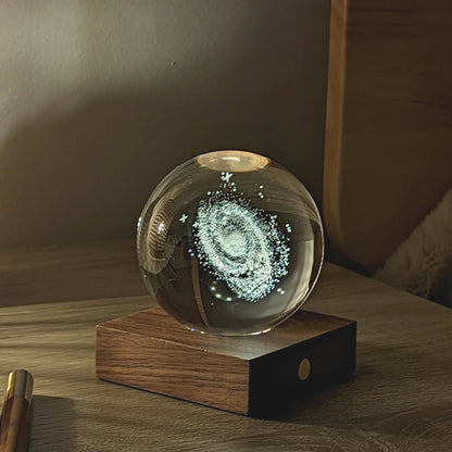 The Amber Crystal Light - Galaxy by Gingko Design - Art Fever - Art Fever