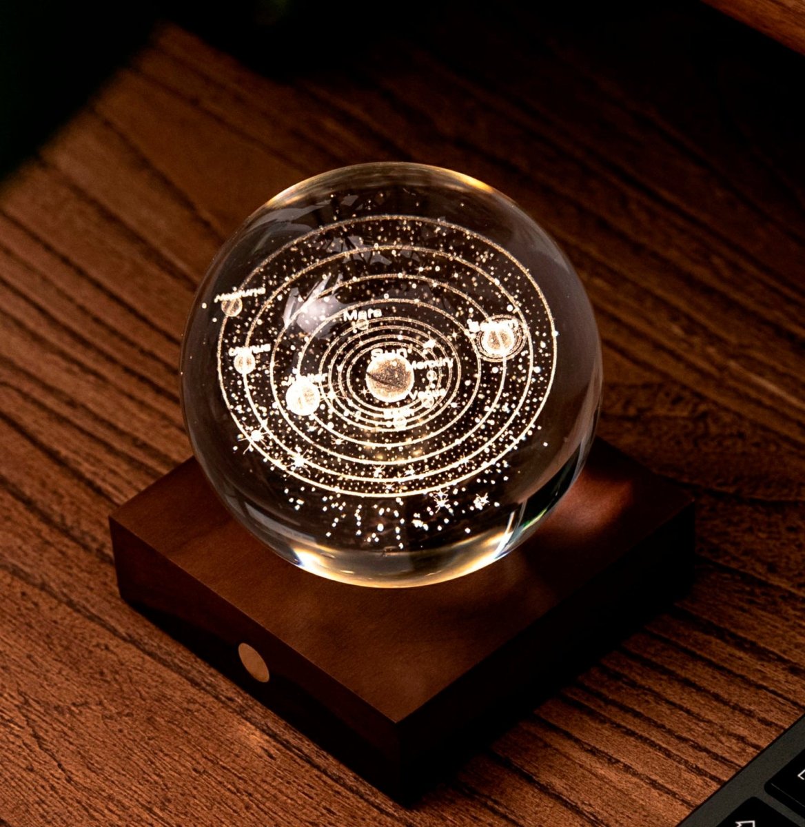 The Amber Crystal Light - Solar System by Gingko Design - Art Fever - Art Fever