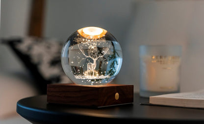 The Amber Crystal Light - The Stag by Gingko Design - Art Fever - Art Fever