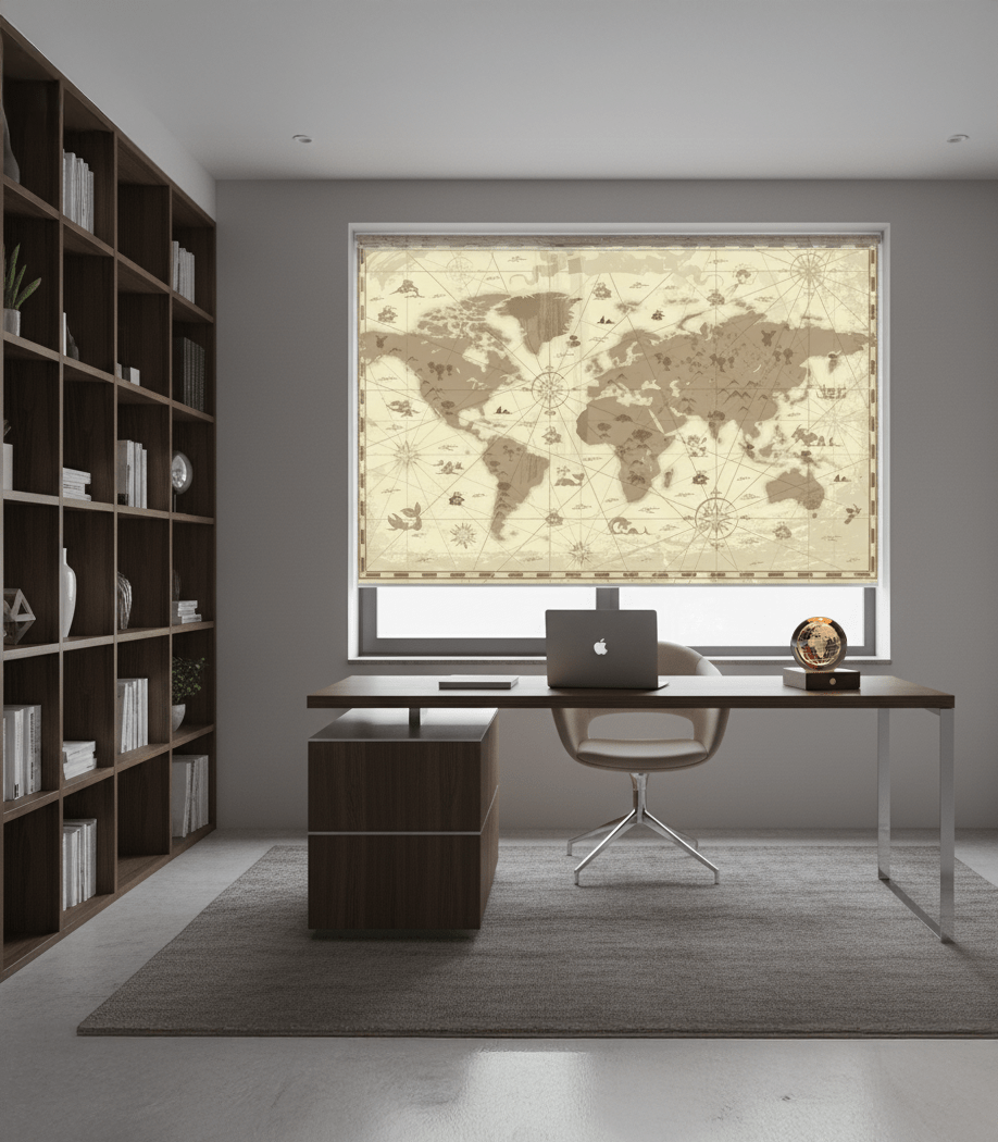 The Amber Crystal Light - World Globe by Gingko Design - Art Fever - Art Fever