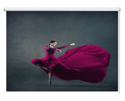 The ballet Girl dance Printed Picture Photo Roller Blind - 1X1865374 - Pictufy - Art Fever