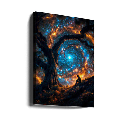 The cosmic whirl Canvas Print Wall Art 1X3007935 - ART FEVER - Art Fever