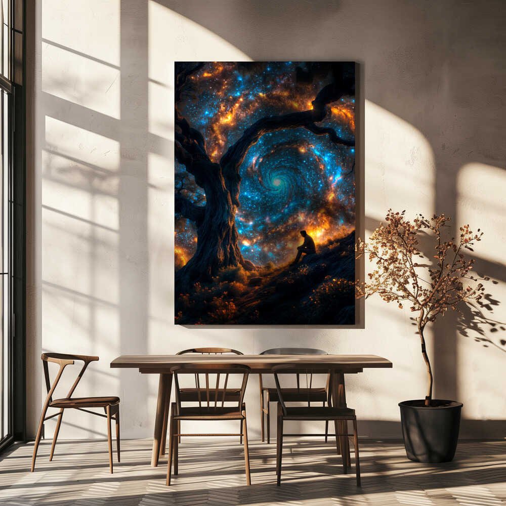 The cosmic whirl Canvas Print Wall Art 1X3007935 - ART FEVER - Art Fever