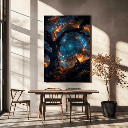 The cosmic whirl Canvas Print Wall Art 1X3007935 - ART FEVER - Art Fever