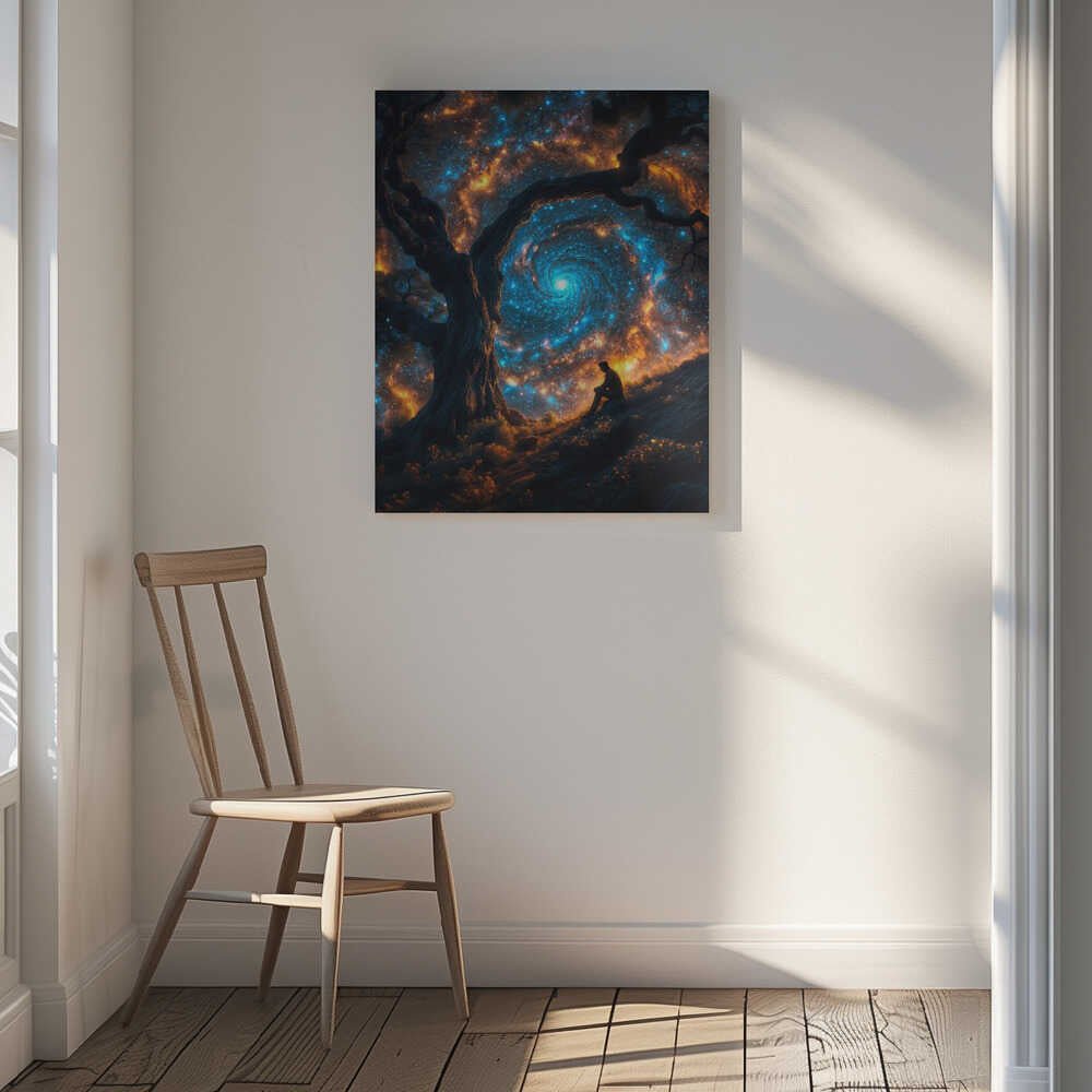 The cosmic whirl Canvas Print Wall Art 1X3007935 - ART FEVER - Art Fever