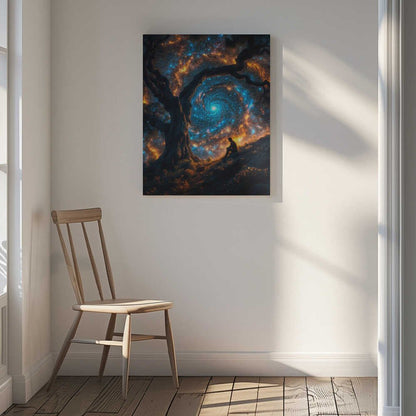The cosmic whirl Canvas Print Wall Art 1X3007935 - ART FEVER - Art Fever