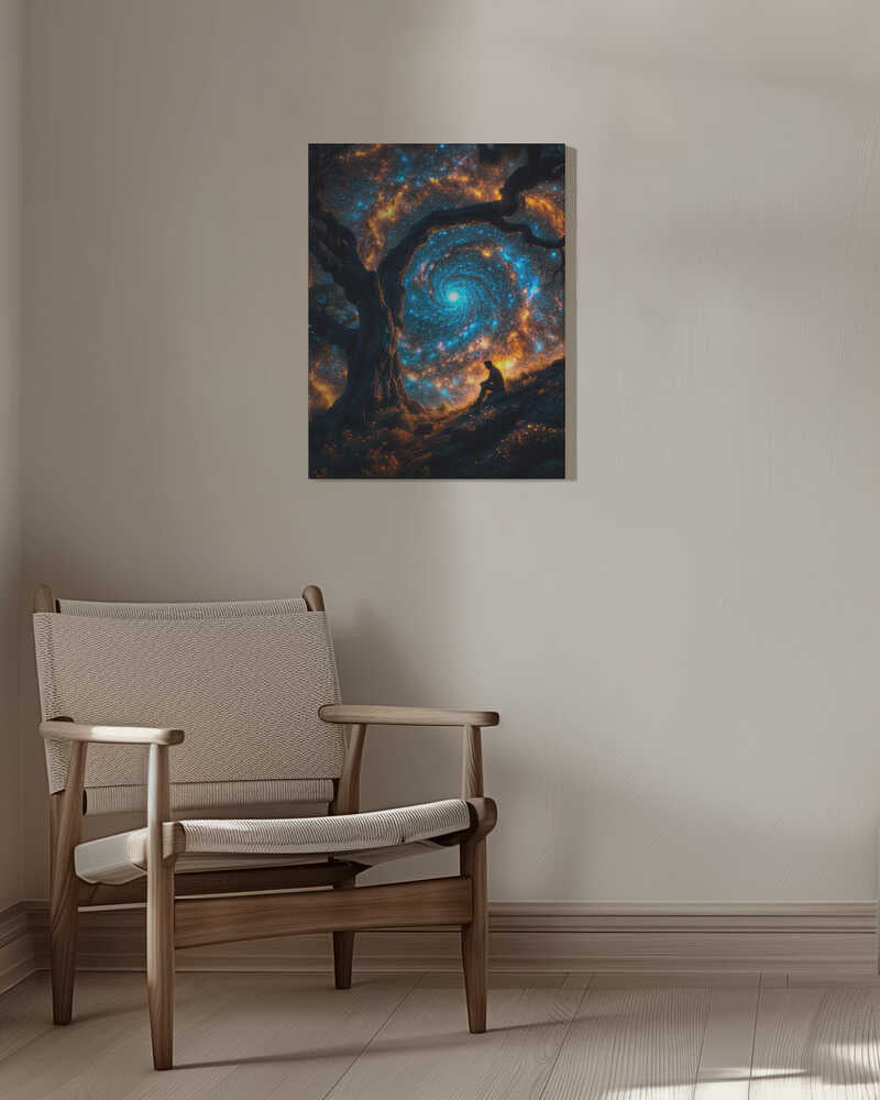 The cosmic whirl Canvas Print Wall Art 1X3007935 - ART FEVER - Art Fever