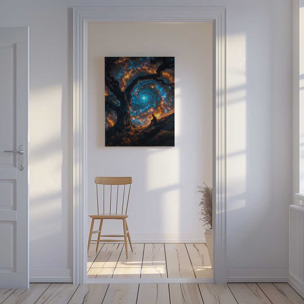 The cosmic whirl Canvas Print Wall Art 1X3007935 - ART FEVER - Art Fever