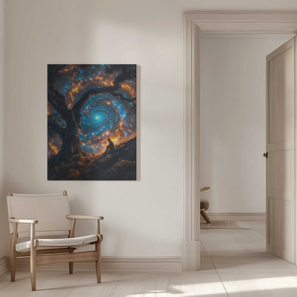 The cosmic whirl Canvas Print Wall Art 1X3007935 - ART FEVER - Art Fever