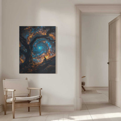 The cosmic whirl Canvas Print Wall Art 1X3007935 - ART FEVER - Art Fever
