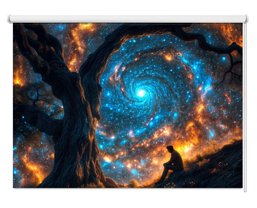 The cosmic whirl Printed Picture Photo Roller Blind - 1X3007935 - Art Fever - Art Fever