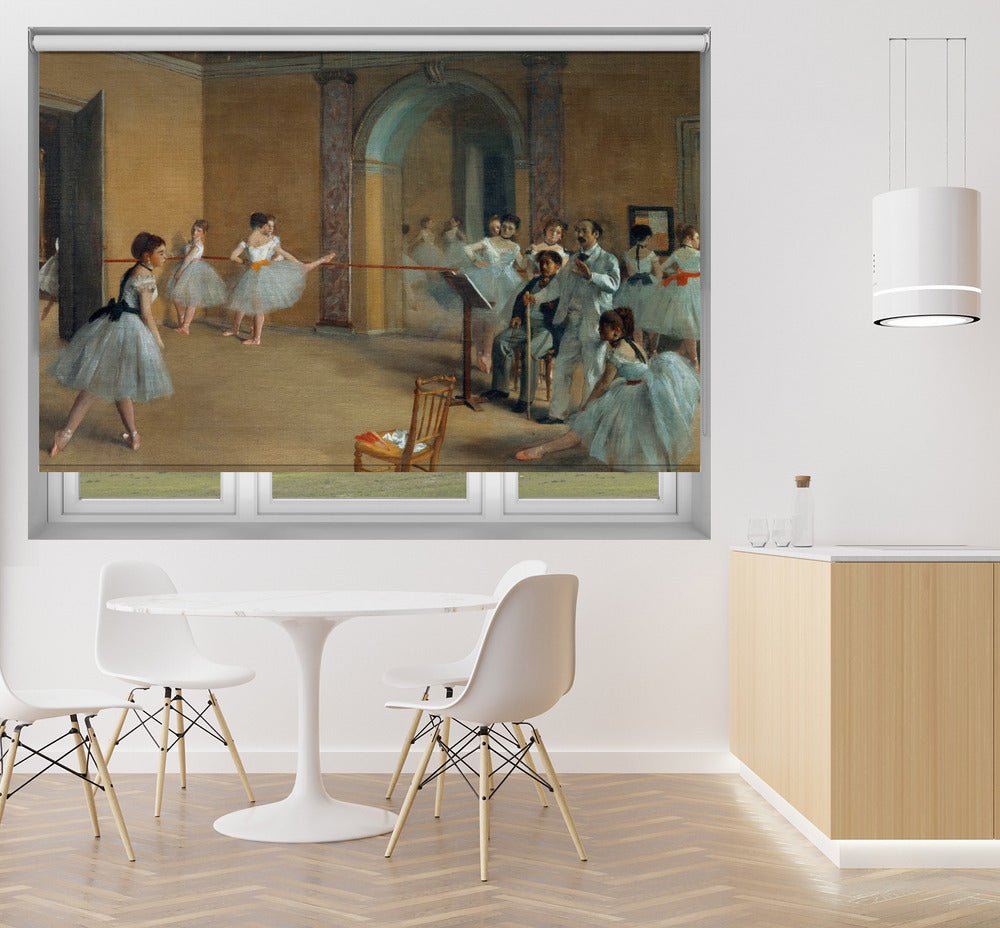 The Dance Foyer At the Opera On the Rue Le Peletier Printed Picture Photo Roller Blind - 1X2845637 - Art Fever - Art Fever